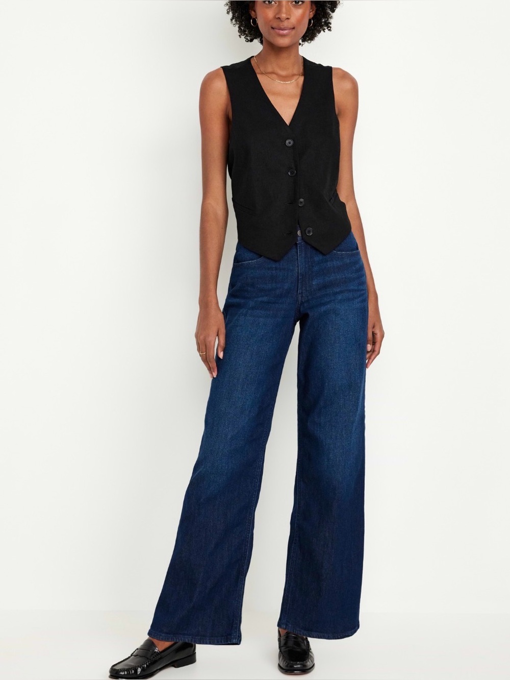 Old Navy High Waisted WOW Wide Leg Jeans